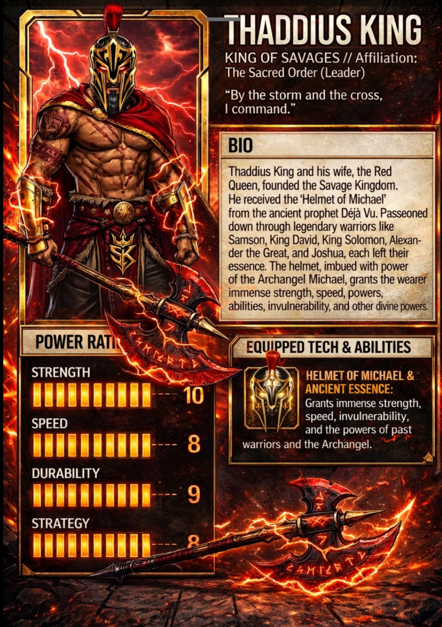 The Savage King: Legacy
